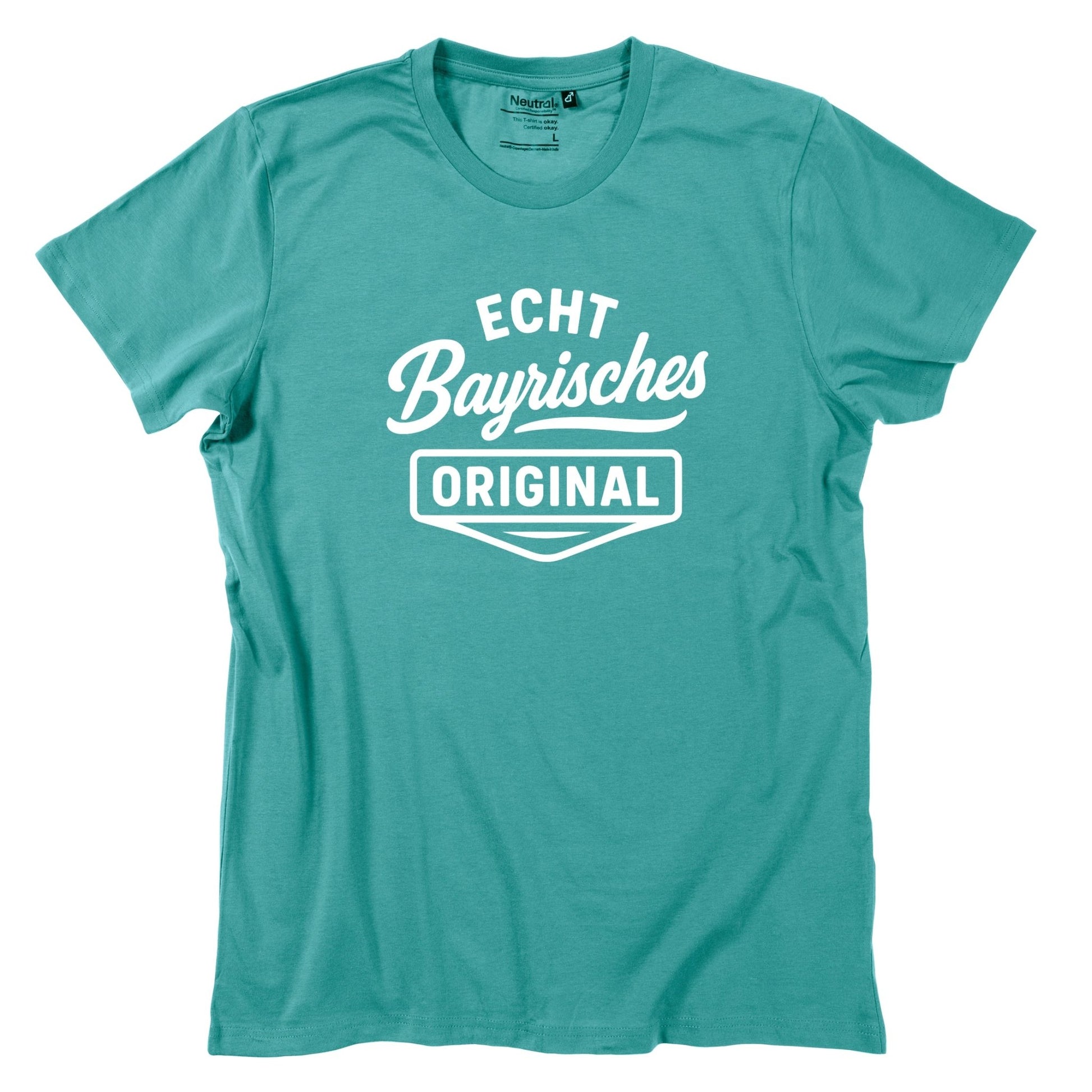 Herren - Shirt "Echt bayrisches Original" - meinherzschlag.de