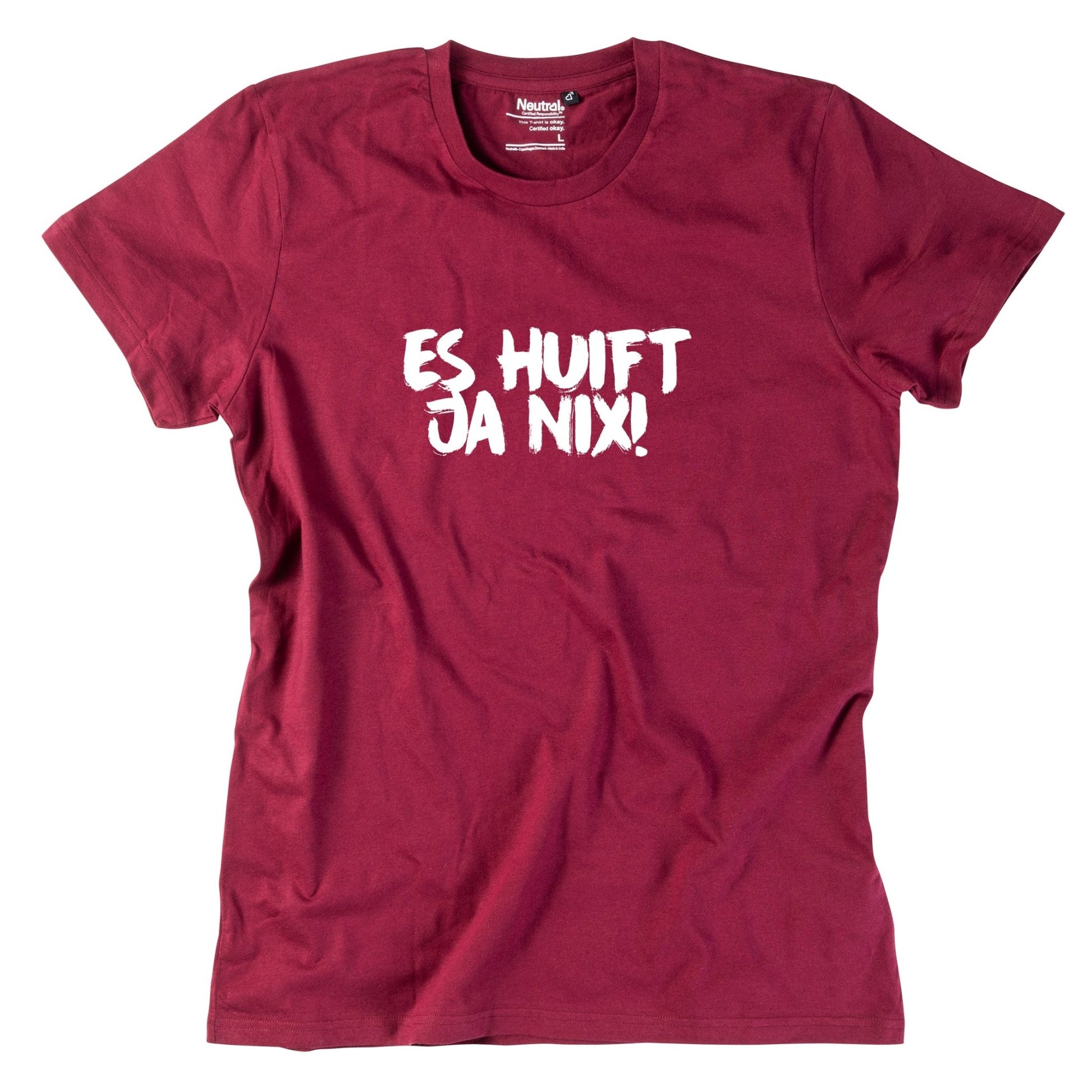 Herren - Shirt "Es huift ja nix!" - meinherzschlag.de