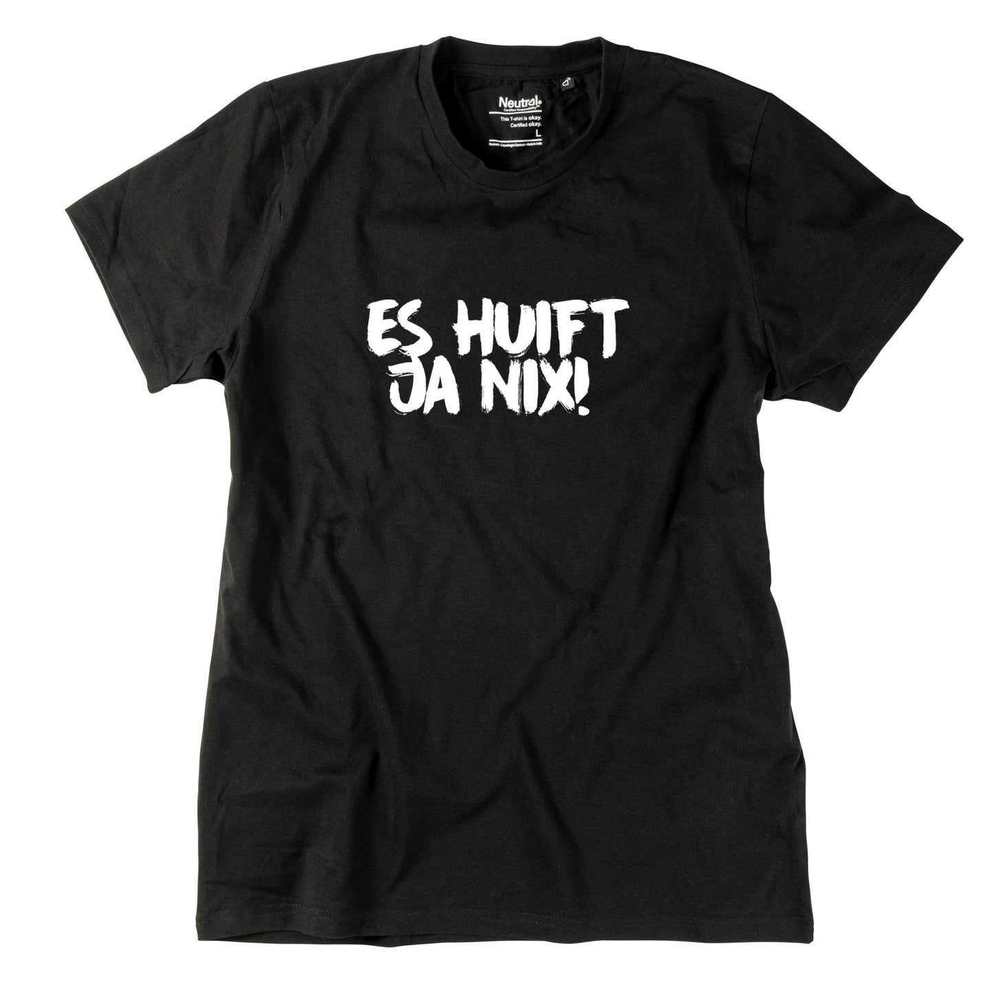 Herren - Shirt "Es huift ja nix!" - meinherzschlag.de