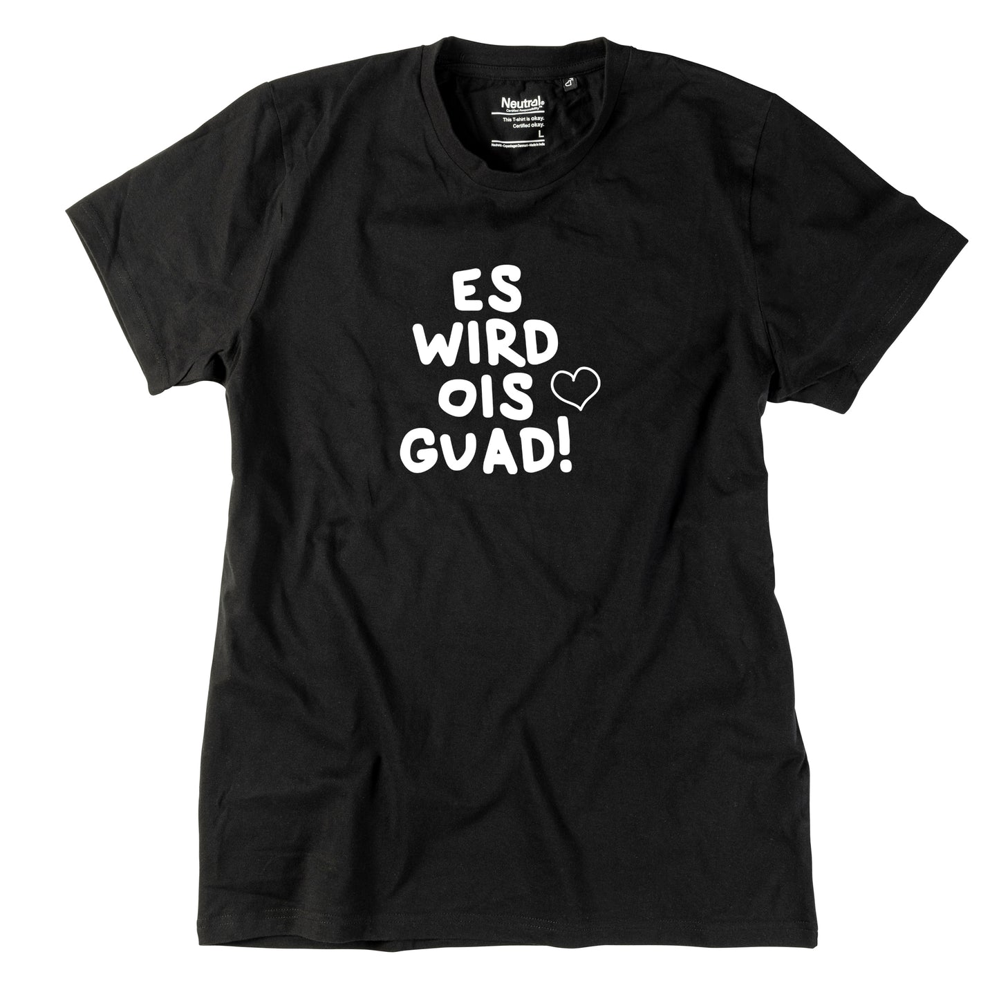 Herren-Shirt "Es wird ois guad"