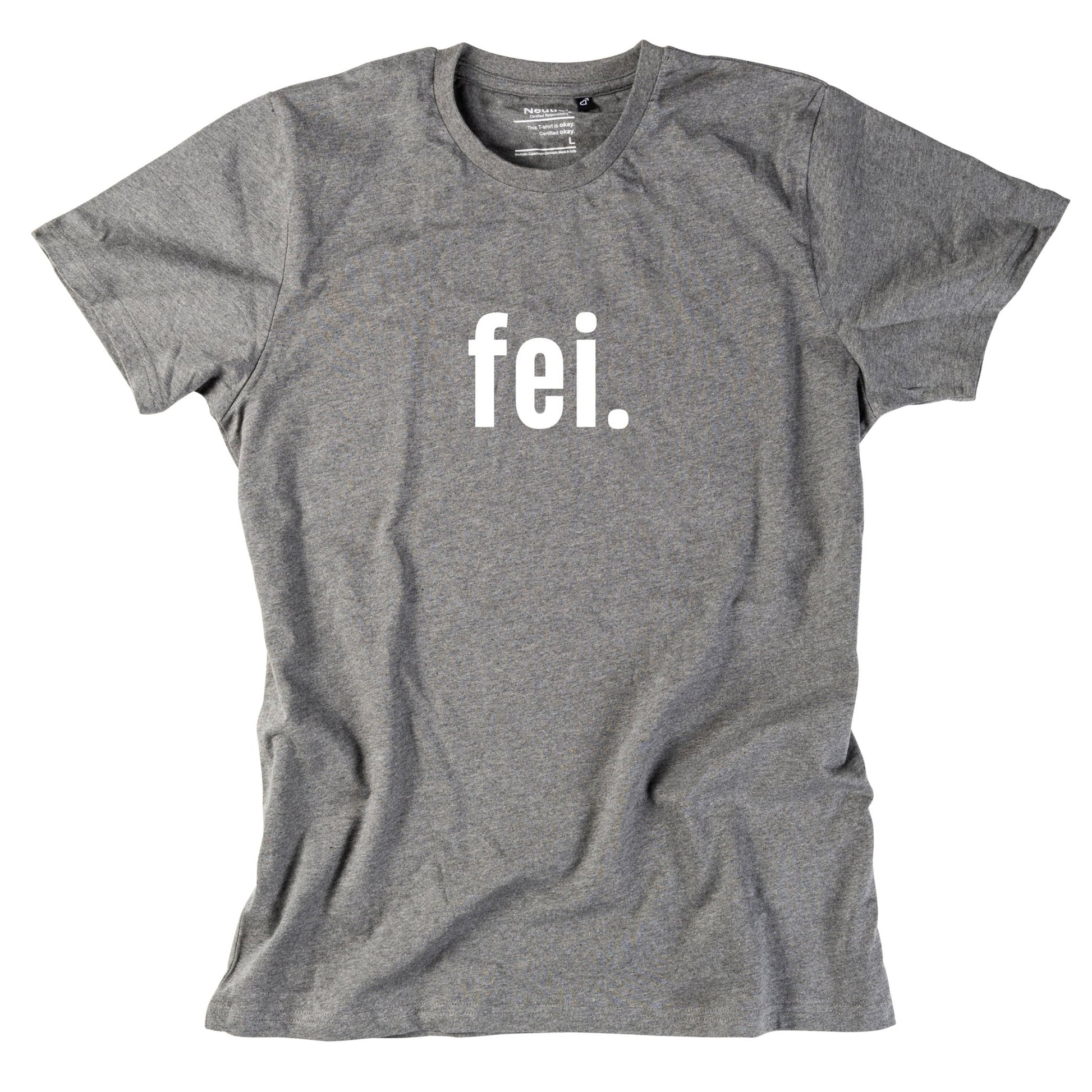 Herren - Shirt "fei." - meinherzschlag.de