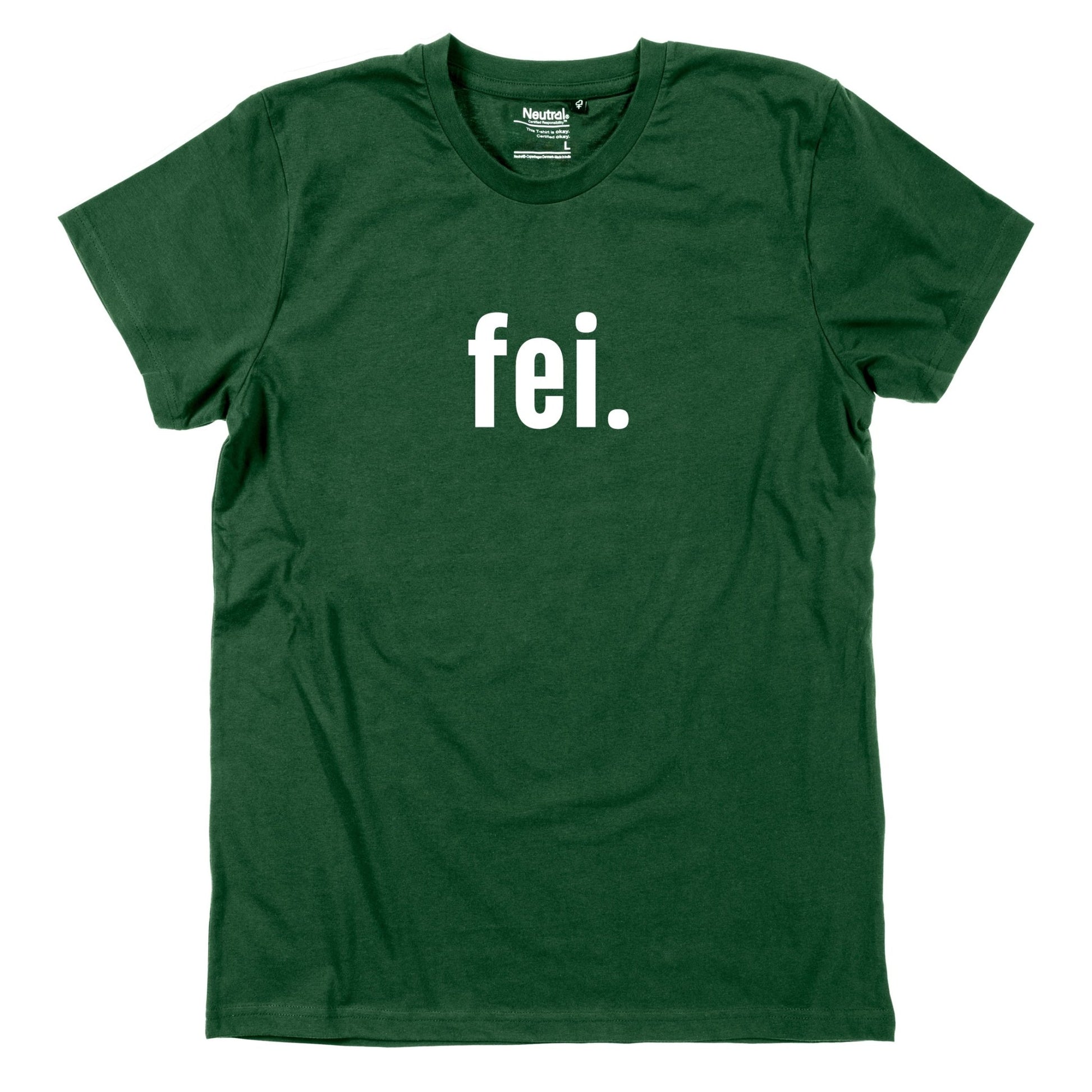 Herren - Shirt "fei." - meinherzschlag.de