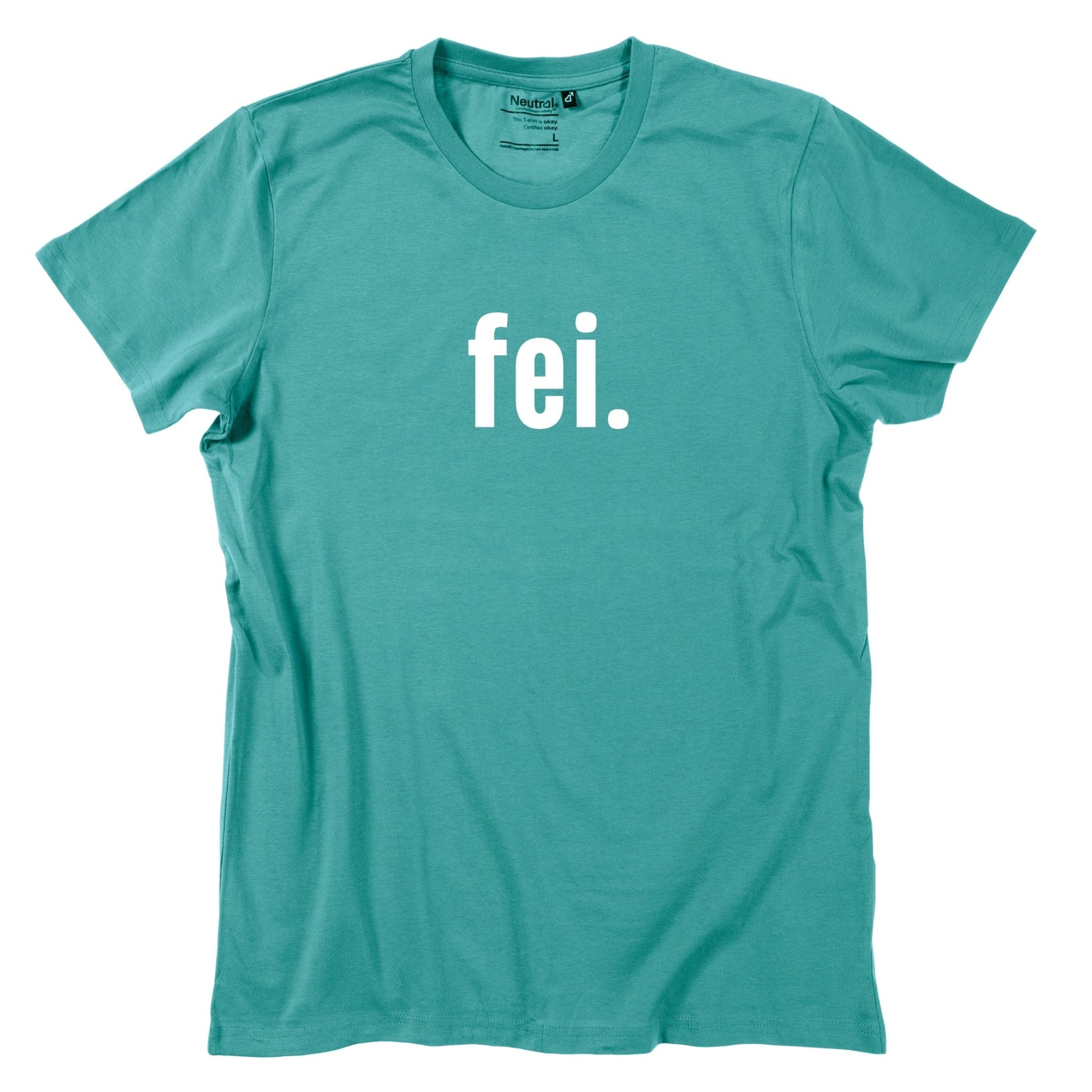 Herren - Shirt "fei." - meinherzschlag.de
