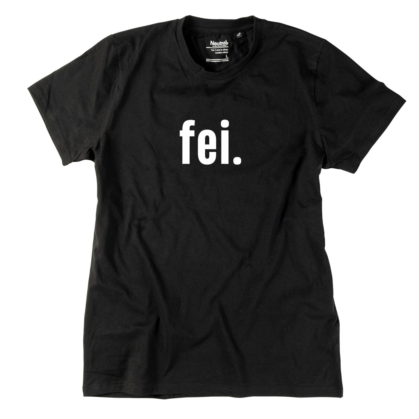Herren - Shirt "fei." - meinherzschlag.de