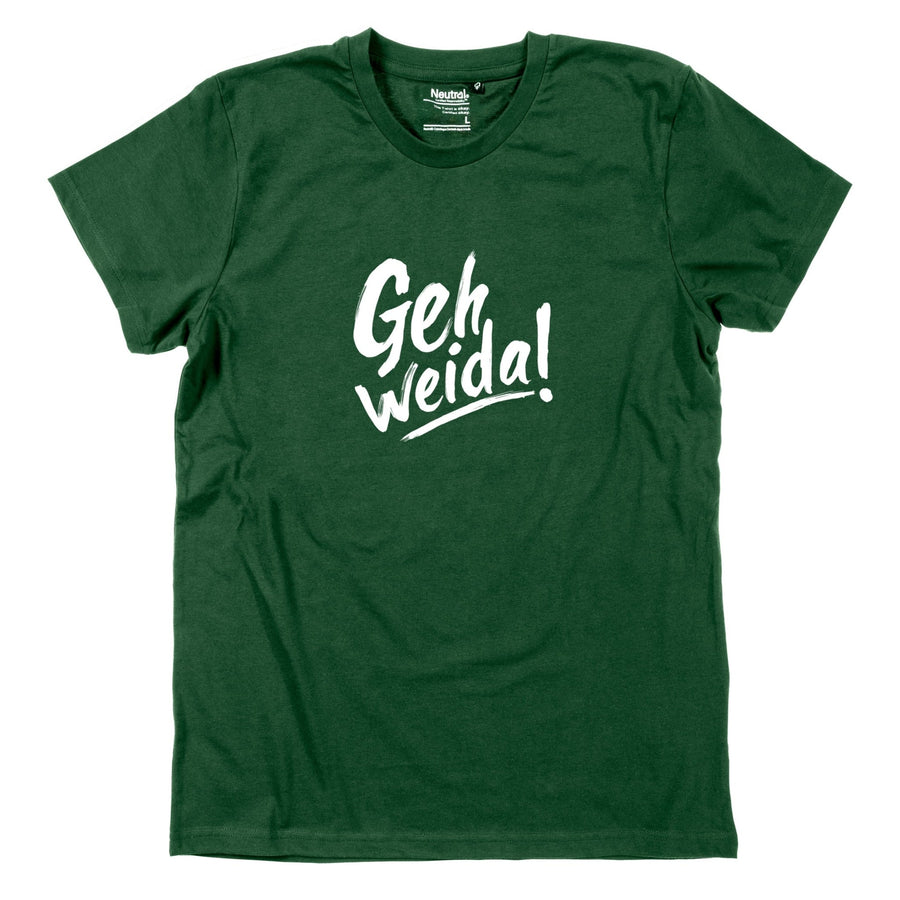 Herren - Shirt "Geh weida!" - meinherzschlag.de