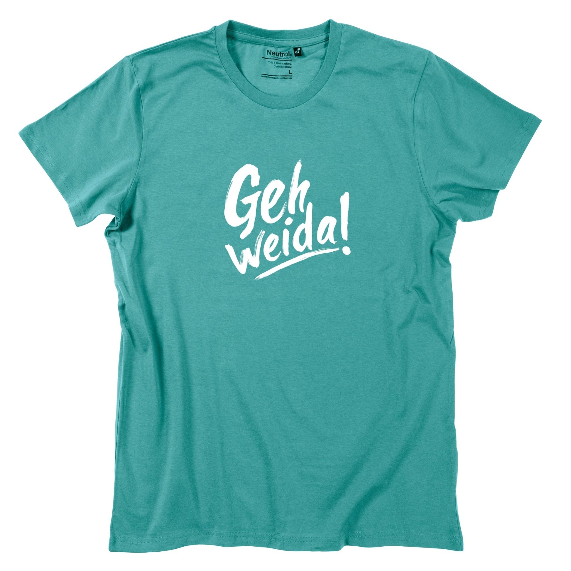 Herren - Shirt "Geh weida!" - meinherzschlag.de