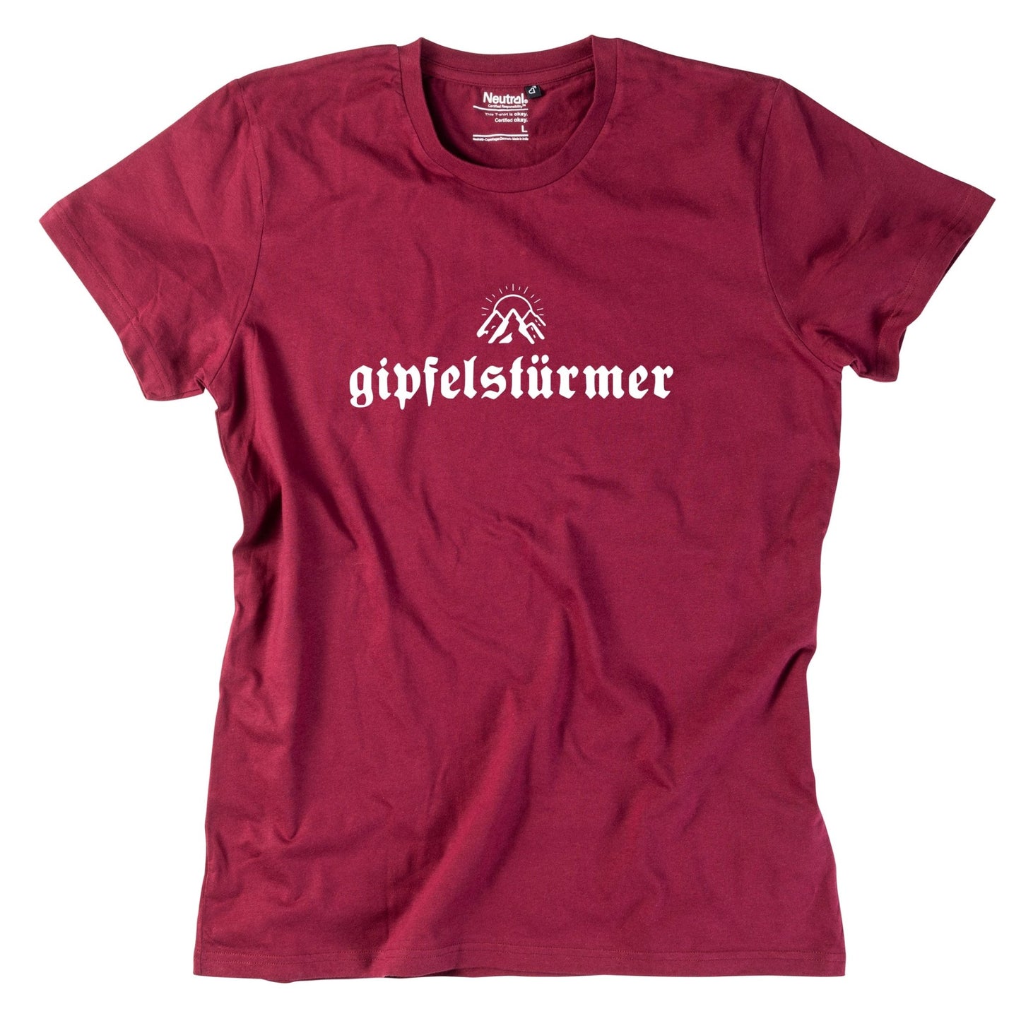 Herren - Shirt "gipfelstürmer" - meinherzschlag.de