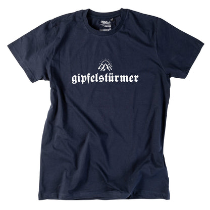 Herren - Shirt "gipfelstürmer" - meinherzschlag.de