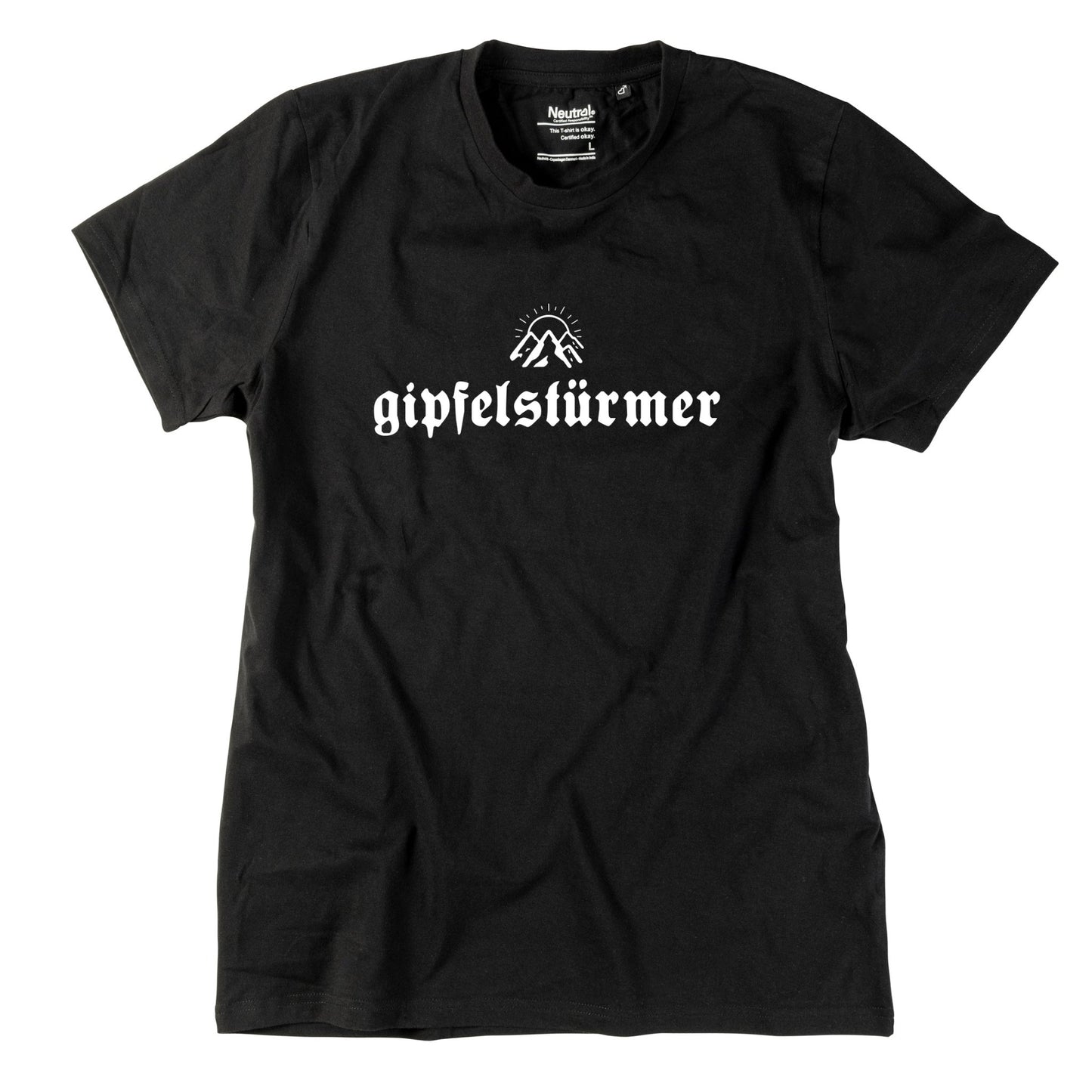 Herren - Shirt "gipfelstürmer" - meinherzschlag.de