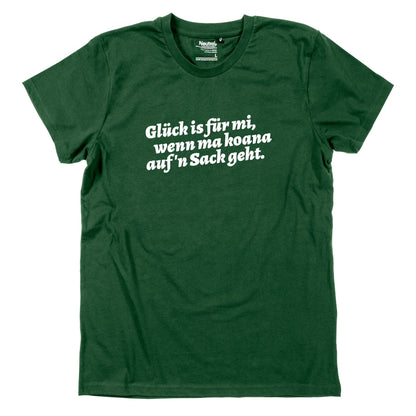 Herren - Shirt "Glück is für mi" - meinherzschlag.de