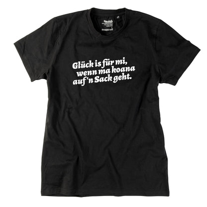 Herren - Shirt "Glück is für mi" - meinherzschlag.de