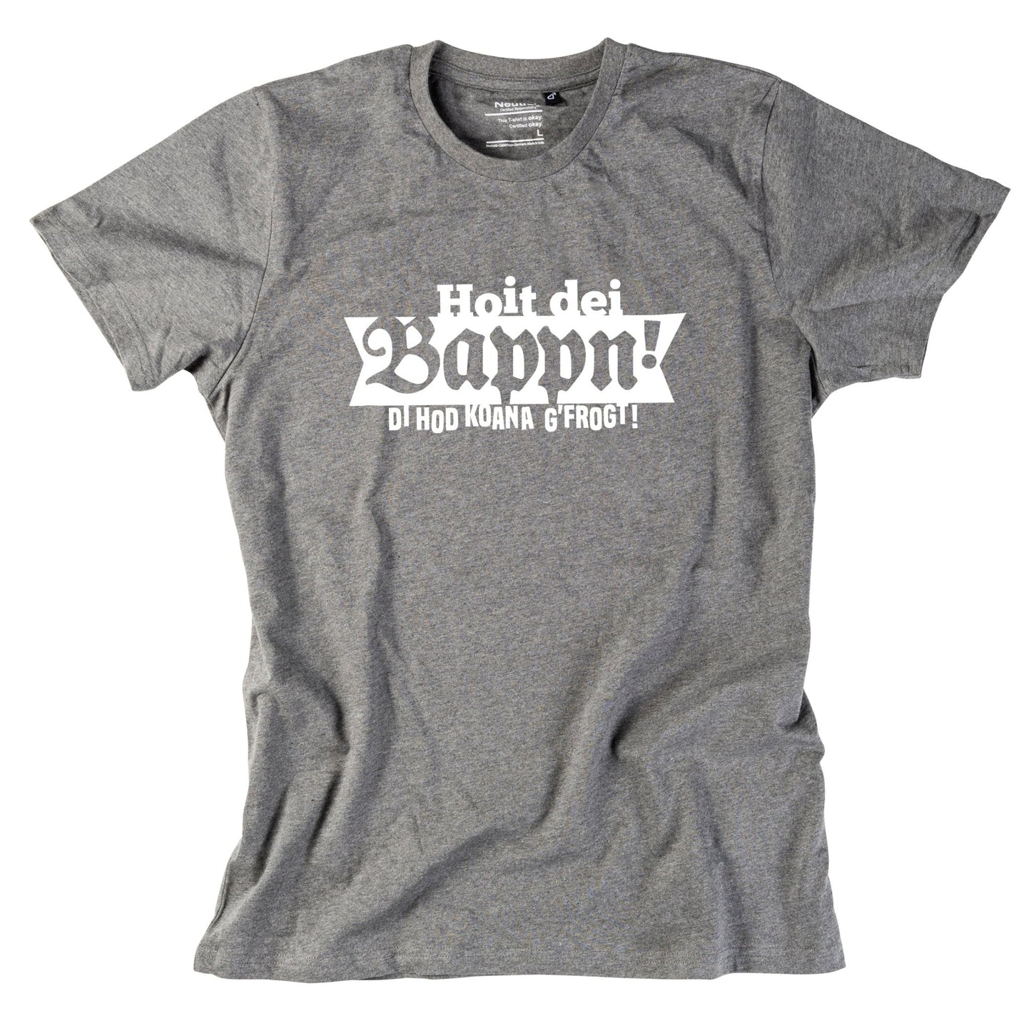 Herren - Shirt "Hoit dei Bappn!" - meinherzschlag.de