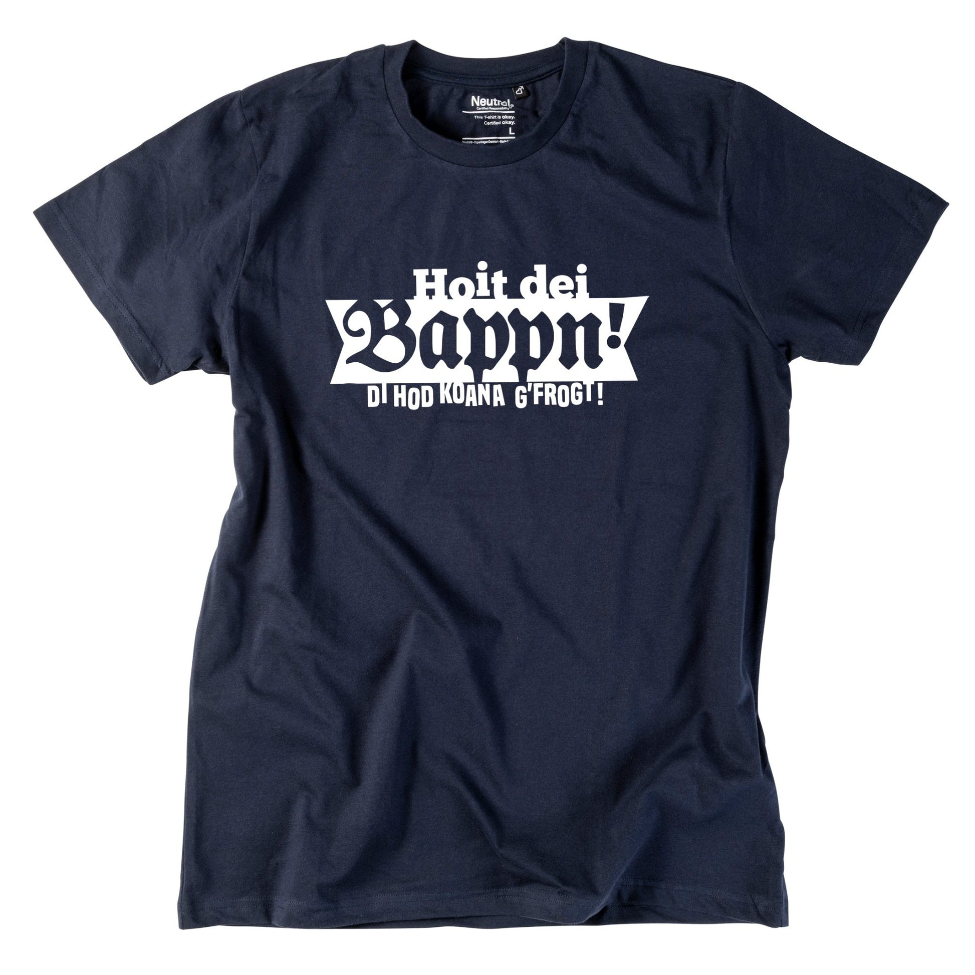 Herren - Shirt "Hoit dei Bappn!" - meinherzschlag.de