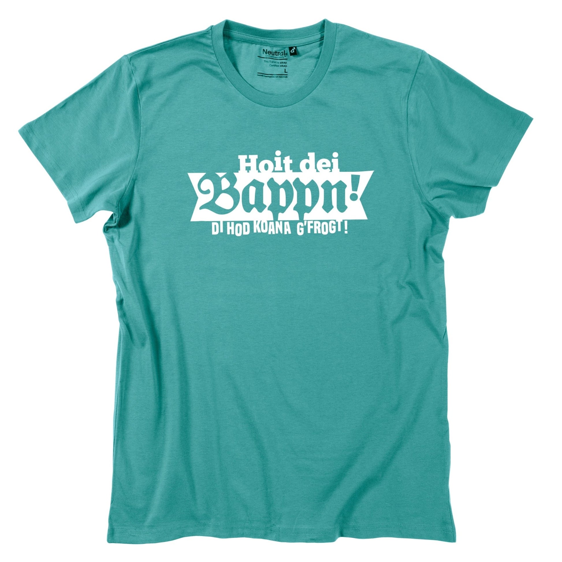 Herren - Shirt "Hoit dei Bappn!" - meinherzschlag.de
