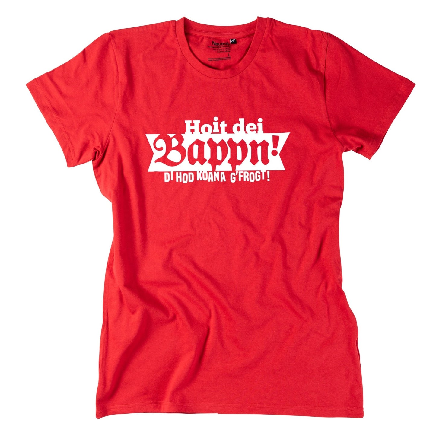 Herren - Shirt "Hoit dei Bappn!" - meinherzschlag.de
