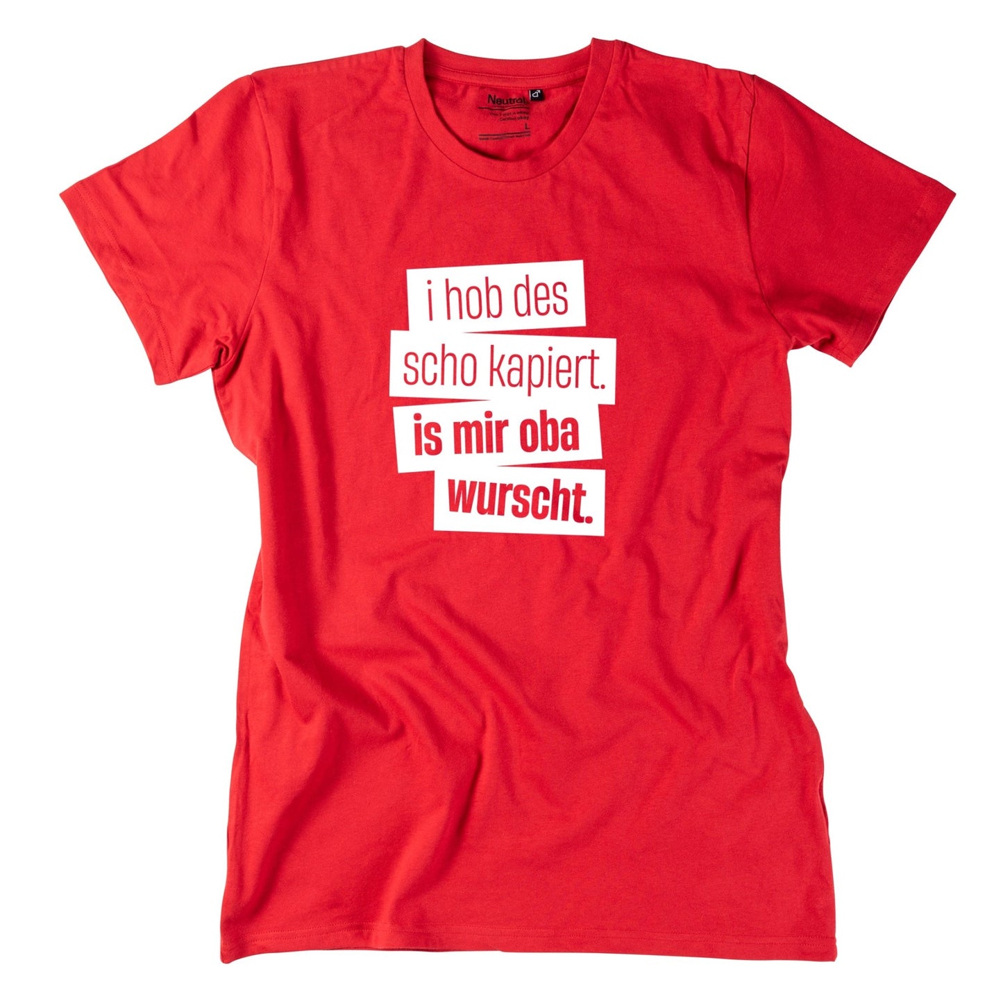 Herren - Shirt "I hob des scho kapiert" - meinherzschlag.de