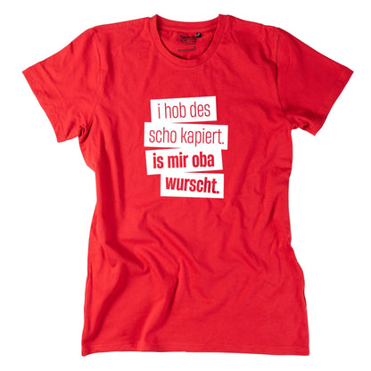 Herren - Shirt "I hob des scho kapiert" - meinherzschlag.de