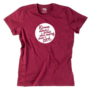 Herren - Shirt "Kinna dad i scho" - meinherzschlag.de
