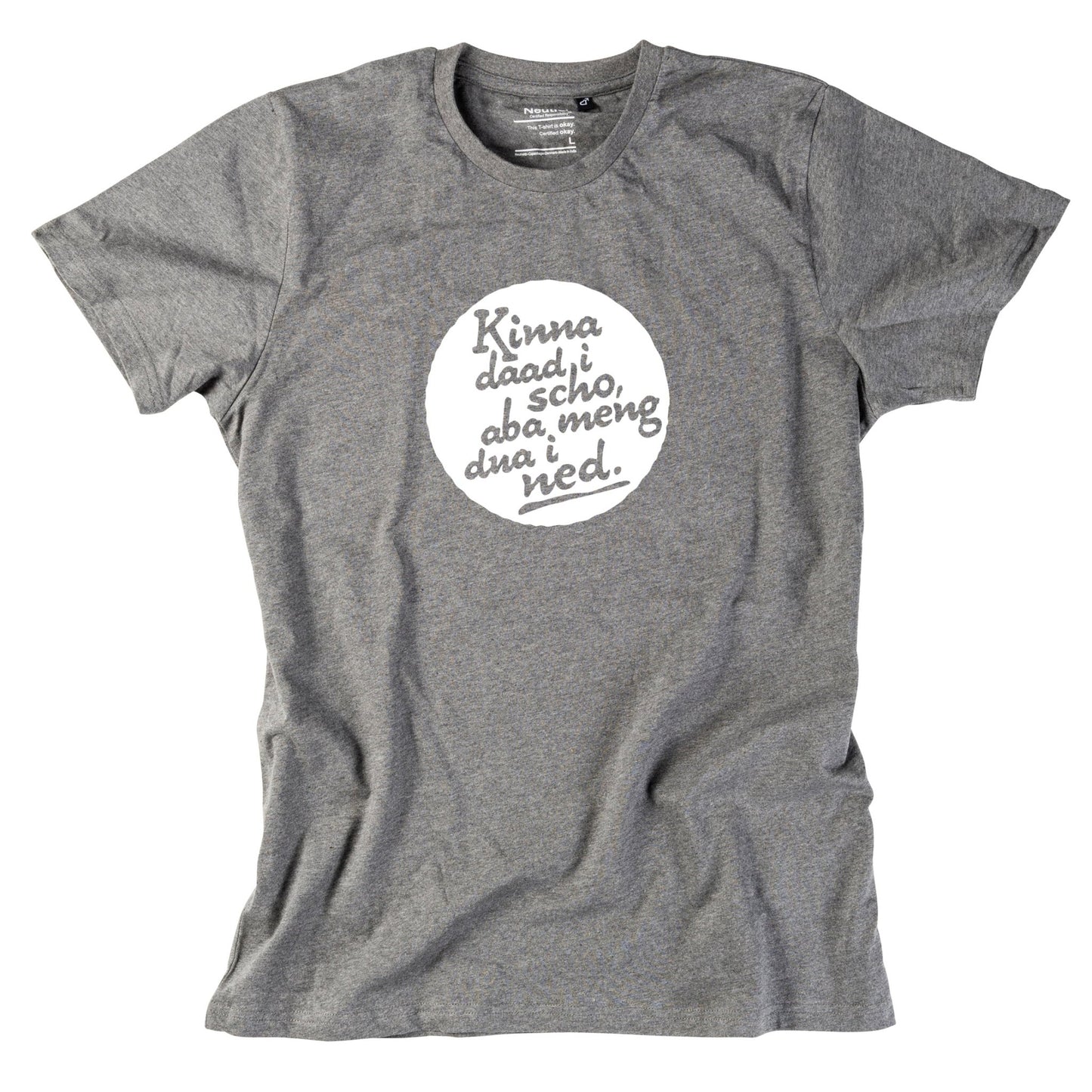 Herren - Shirt "Kinna dad i scho" - meinherzschlag.de