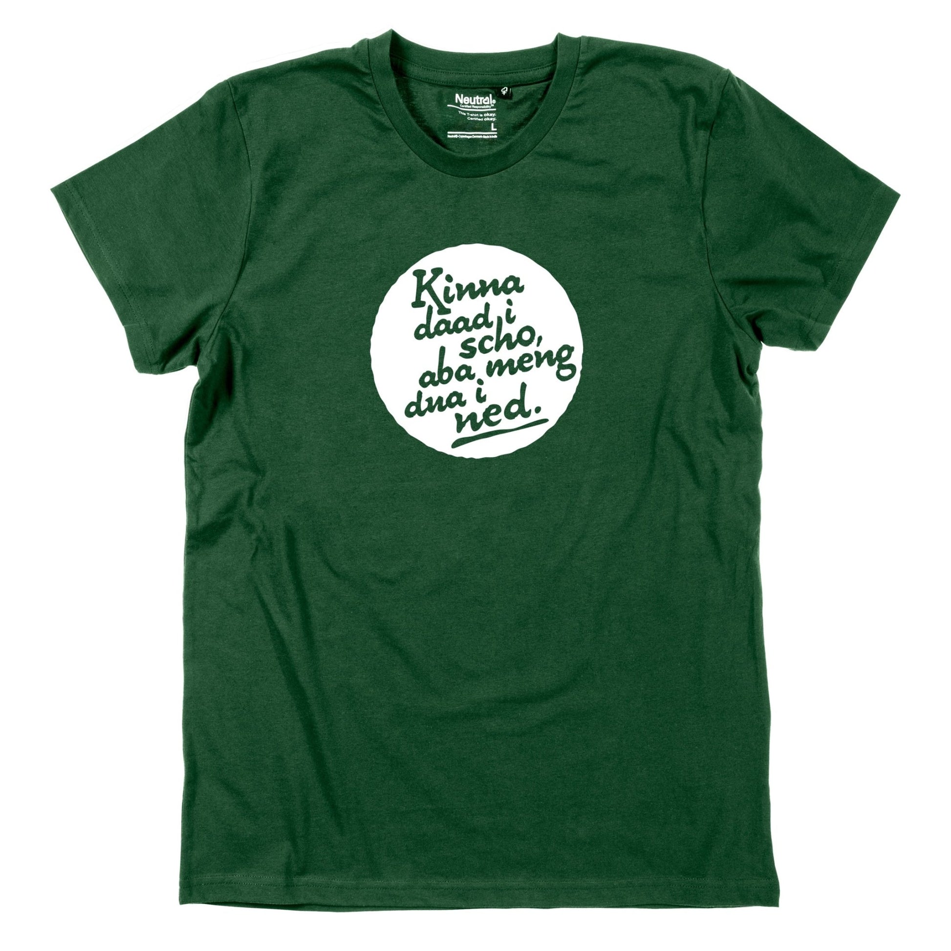 Herren - Shirt "Kinna dad i scho" - meinherzschlag.de