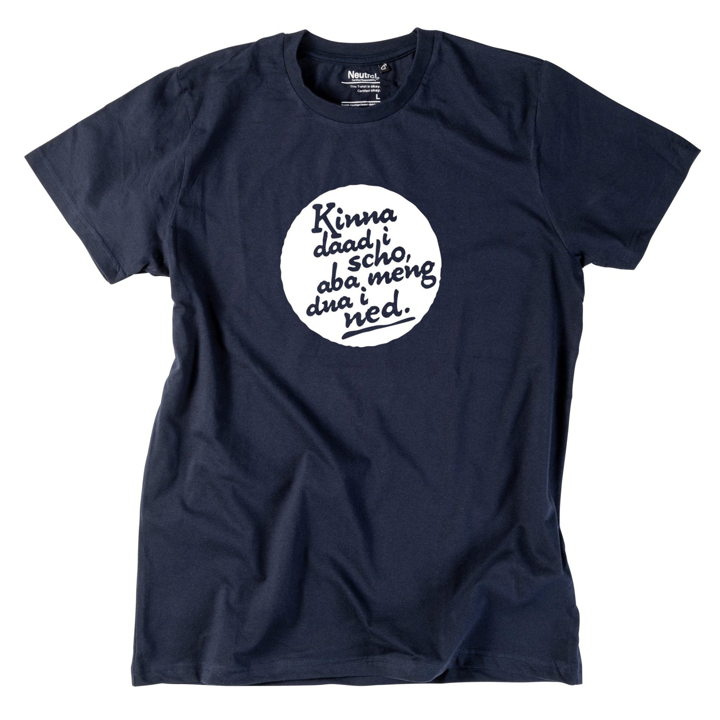Herren - Shirt "Kinna dad i scho" - meinherzschlag.de