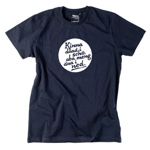 Herren - Shirt "Kinna dad i scho" - meinherzschlag.de
