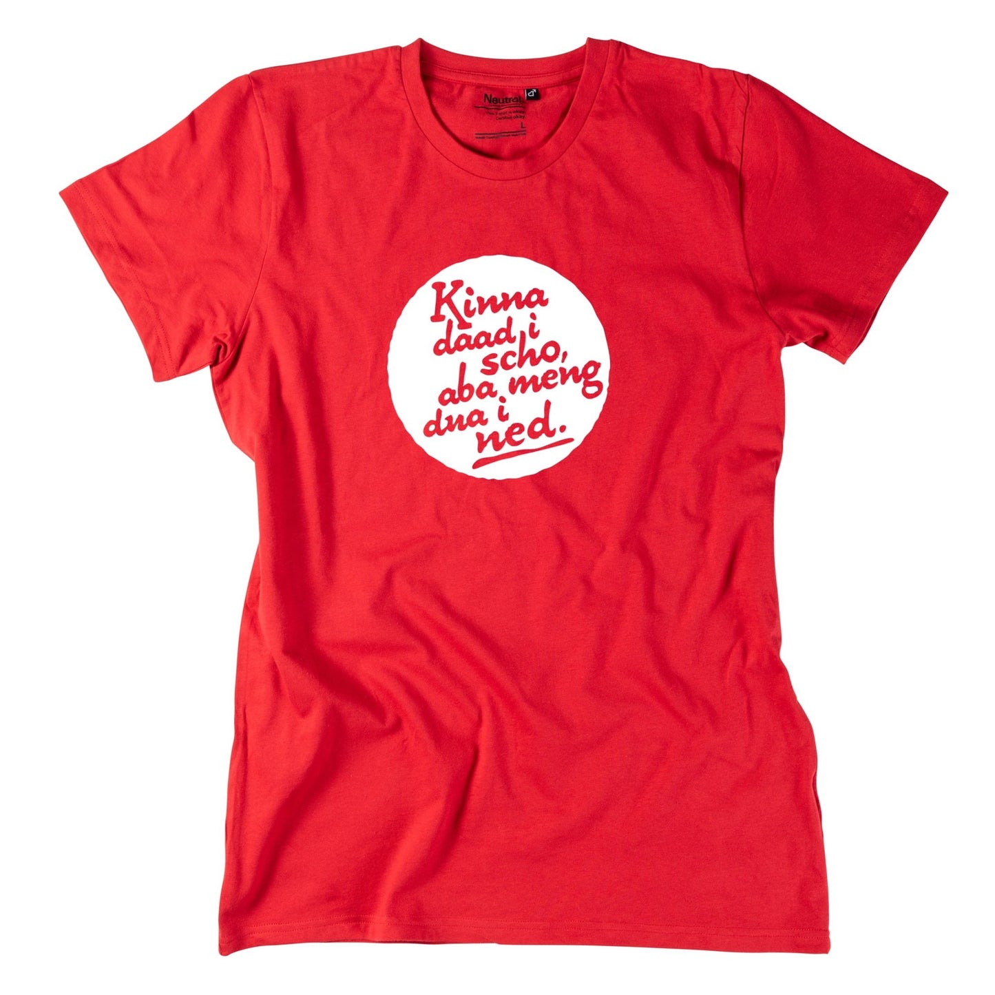 Herren - Shirt "Kinna dad i scho" - meinherzschlag.de