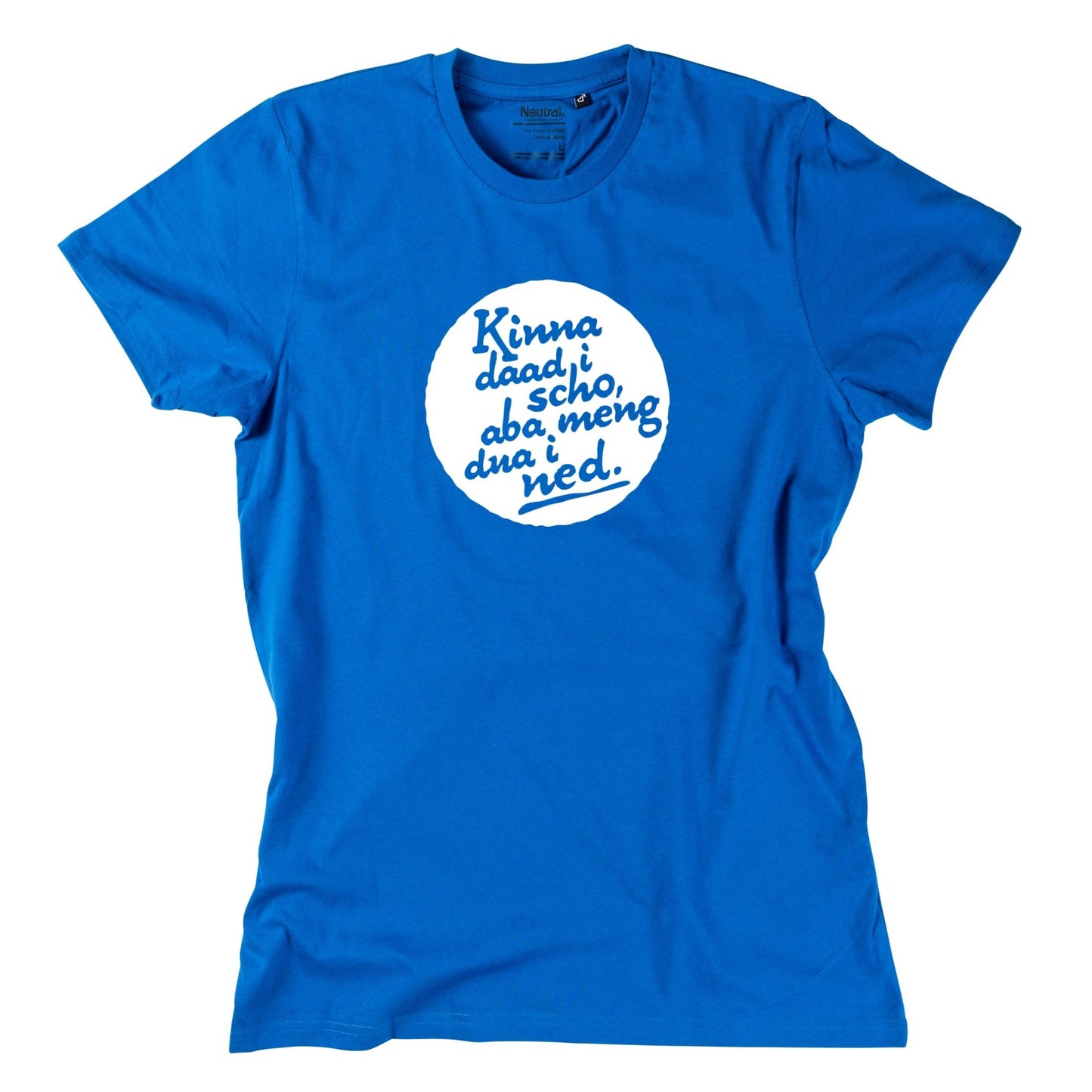 Herren - Shirt "Kinna dad i scho" - meinherzschlag.de