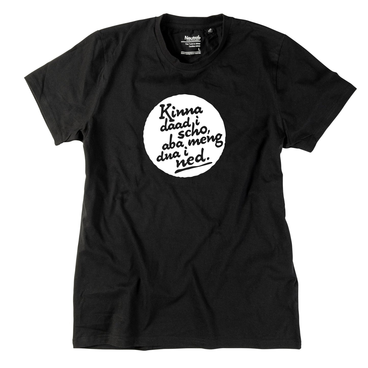 Herren - Shirt "Kinna dad i scho" - meinherzschlag.de