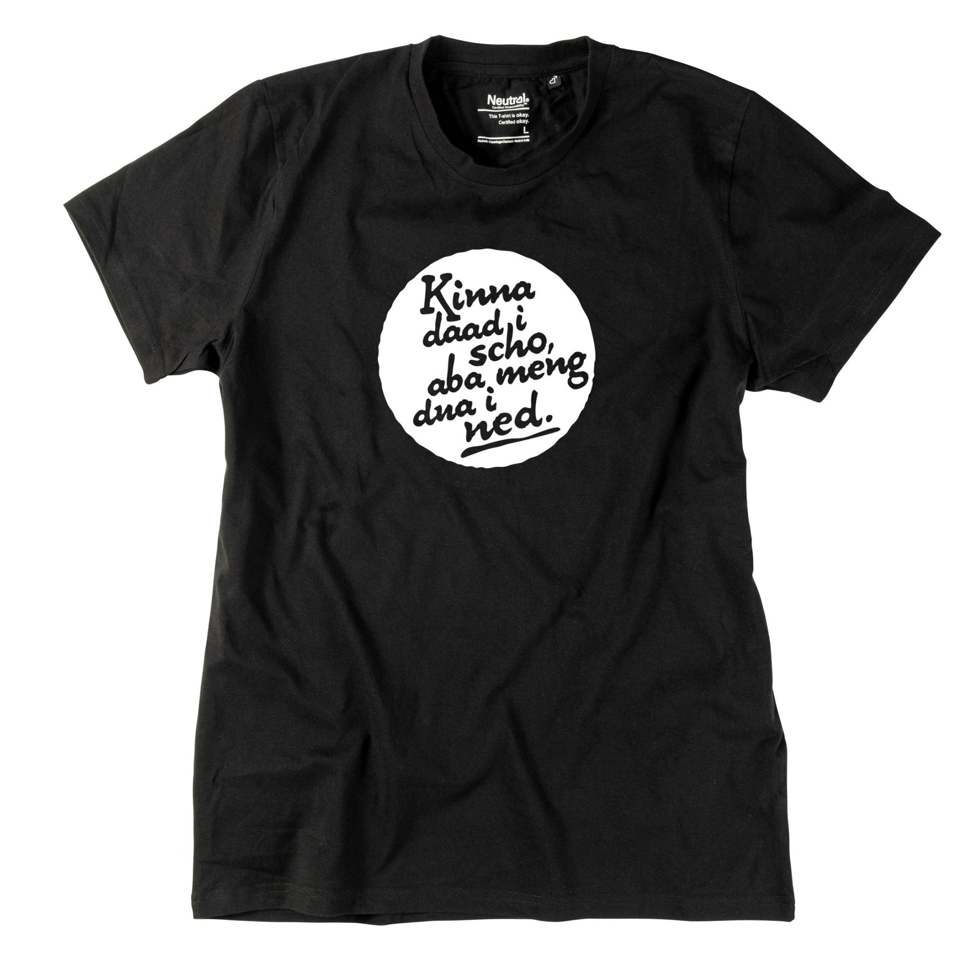 Herren - Shirt "Kinna dad i scho" - meinherzschlag.de