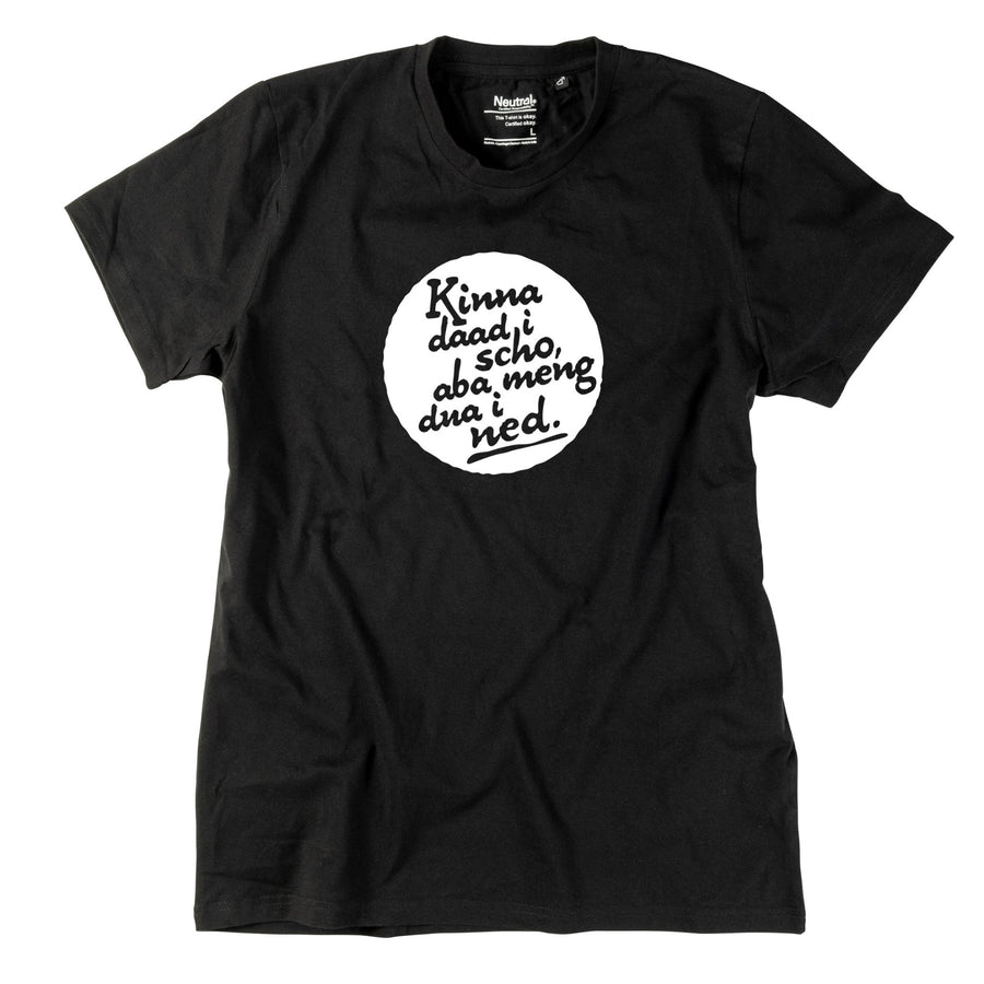 Herren - Shirt "Kinna dad i scho" - meinherzschlag.de