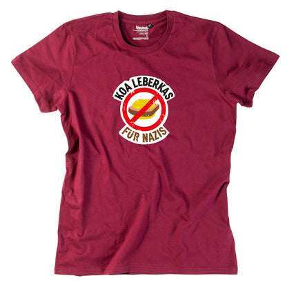 Herren-Shirt "Koa Leberkas für Nazis!"