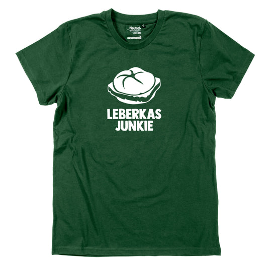 Herren - Shirt "Leberkasjunkie" - meinherzschlag.de