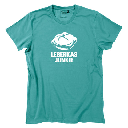 Herren - Shirt "Leberkasjunkie" - meinherzschlag.de