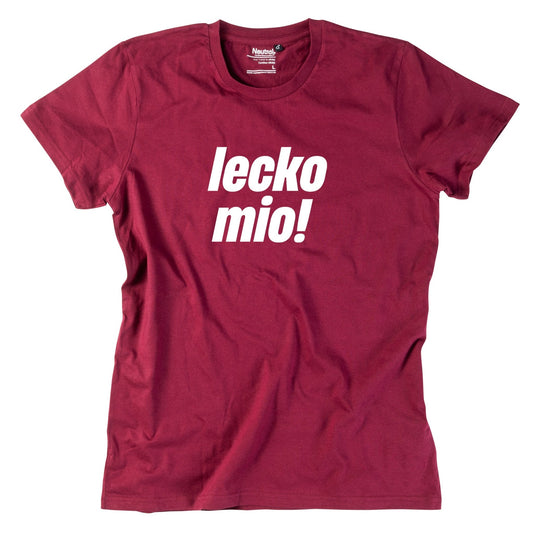 Herren - Shirt "lecko mio!" - meinherzschlag.de