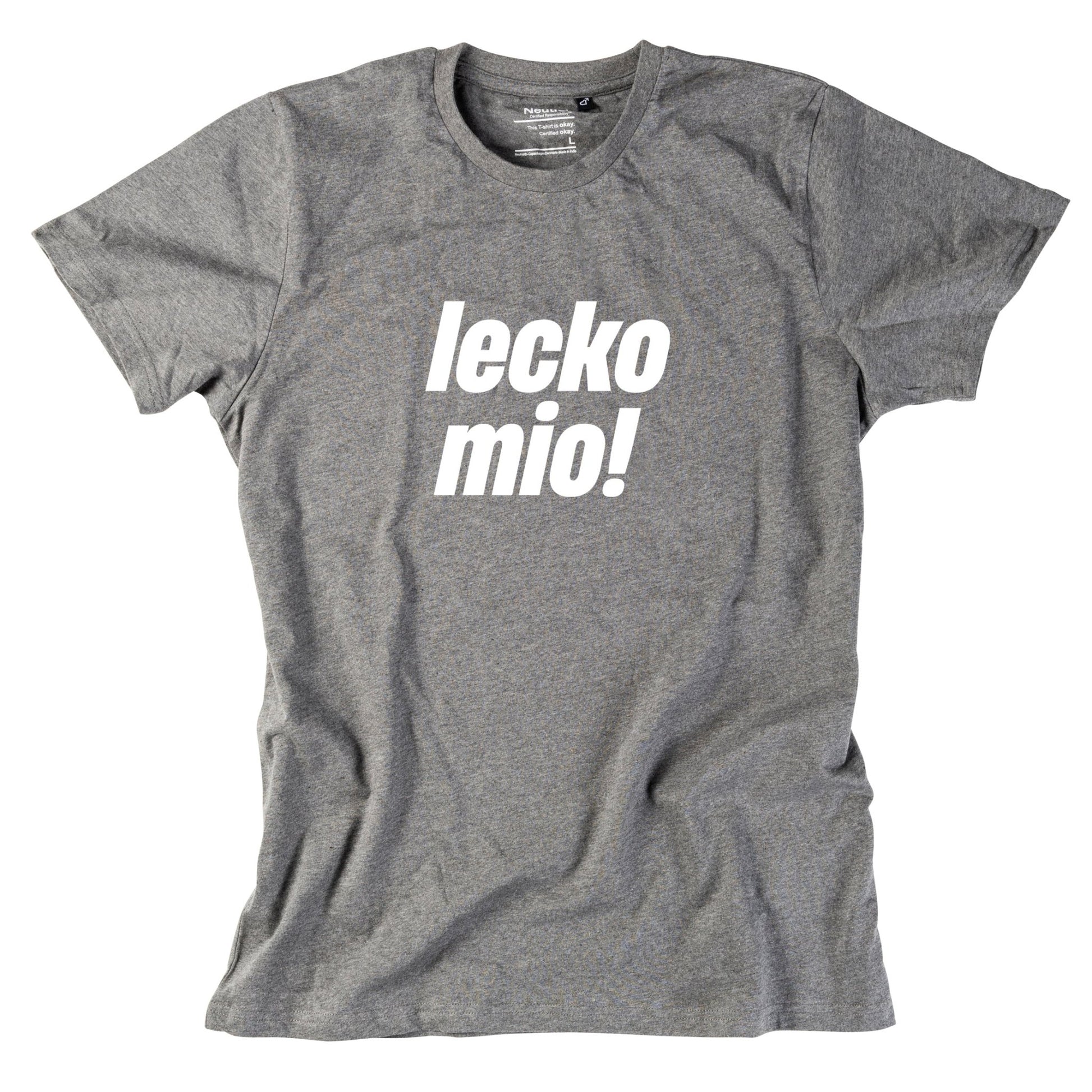 Herren - Shirt "lecko mio!" - meinherzschlag.de