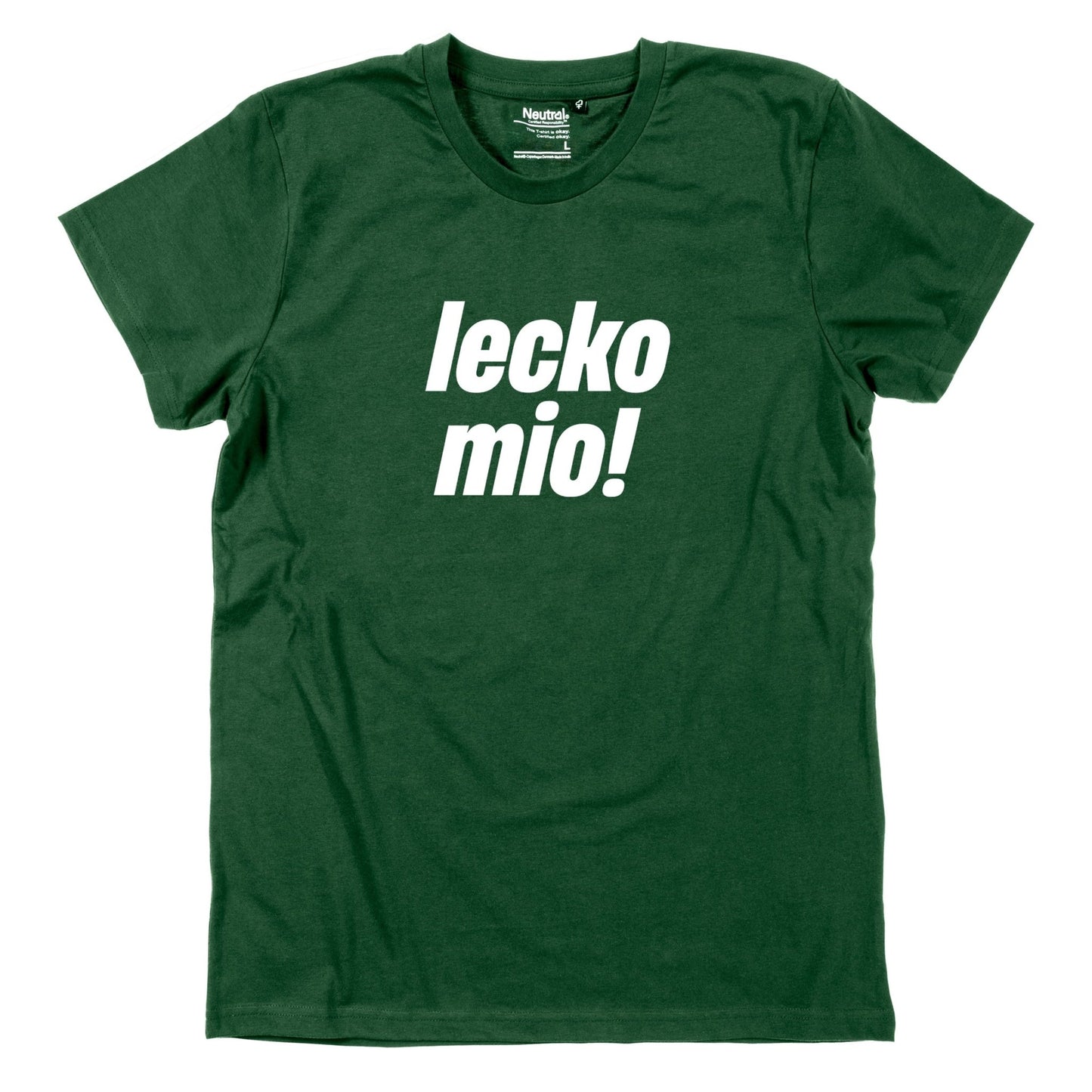 Herren - Shirt "lecko mio!" - meinherzschlag.de