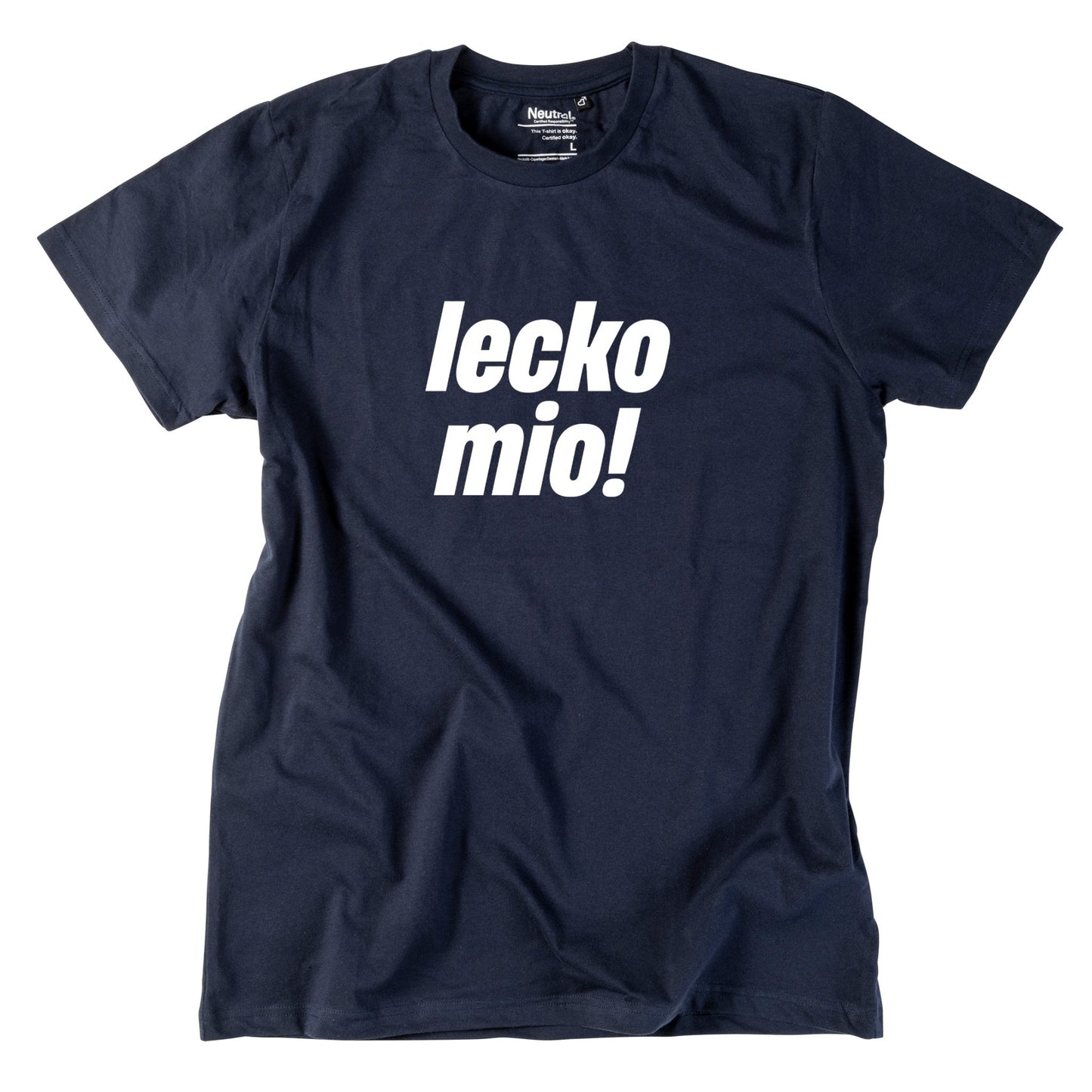 Herren - Shirt "lecko mio!" - meinherzschlag.de