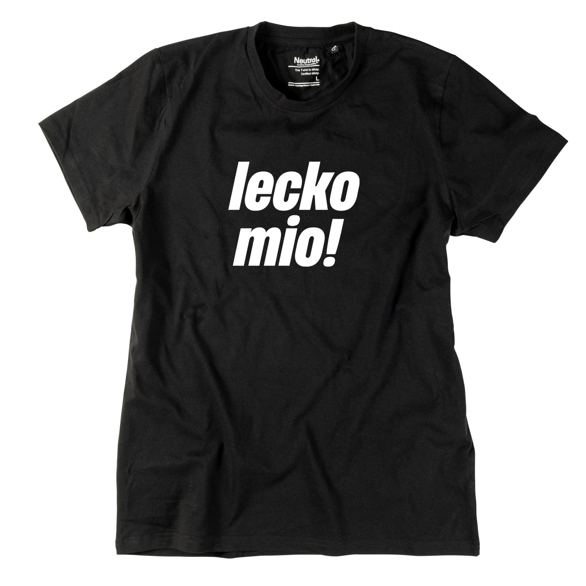 Herren - Shirt "lecko mio!" - meinherzschlag.de