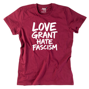 Herren-Shirt "Love Grant. Hate Fascism."