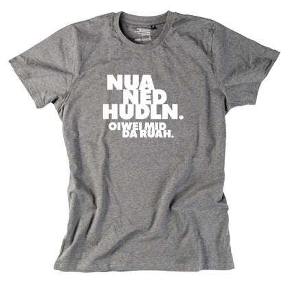 Herren - Shirt "Nua ned hudln" - meinherzschlag.de