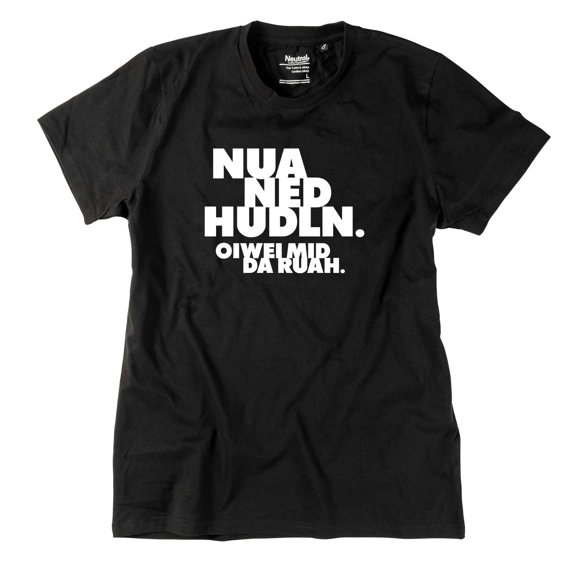 Herren - Shirt "Nua ned hudln" - meinherzschlag.de