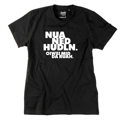 Herren - Shirt "Nua ned hudln" - meinherzschlag.de