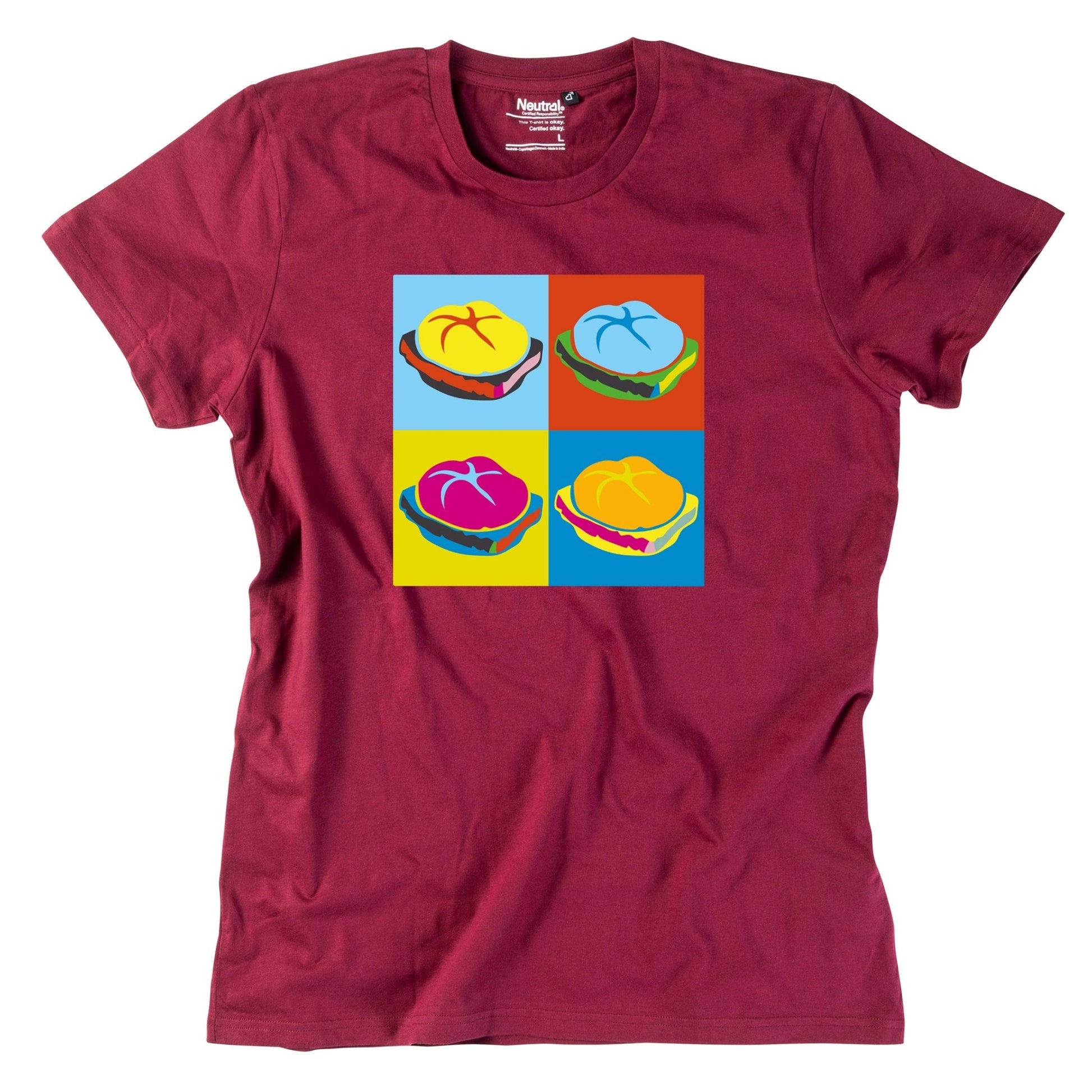 Herren - Shirt "Popart Leberkas" - meinherzschlag.de