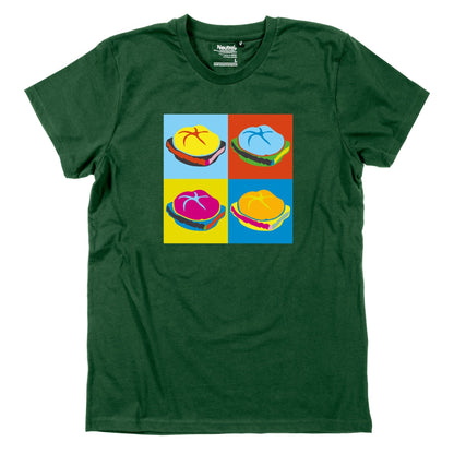 Herren - Shirt "Popart Leberkas" - meinherzschlag.de
