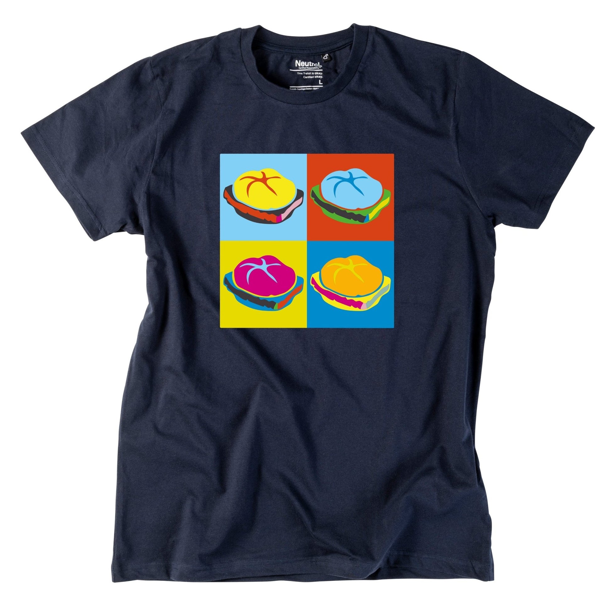 Herren - Shirt "Popart Leberkas" - meinherzschlag.de