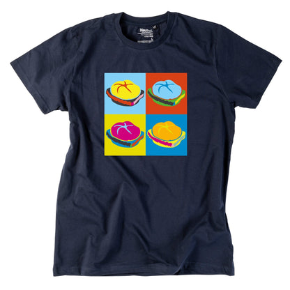 Herren - Shirt "Popart Leberkas" - meinherzschlag.de