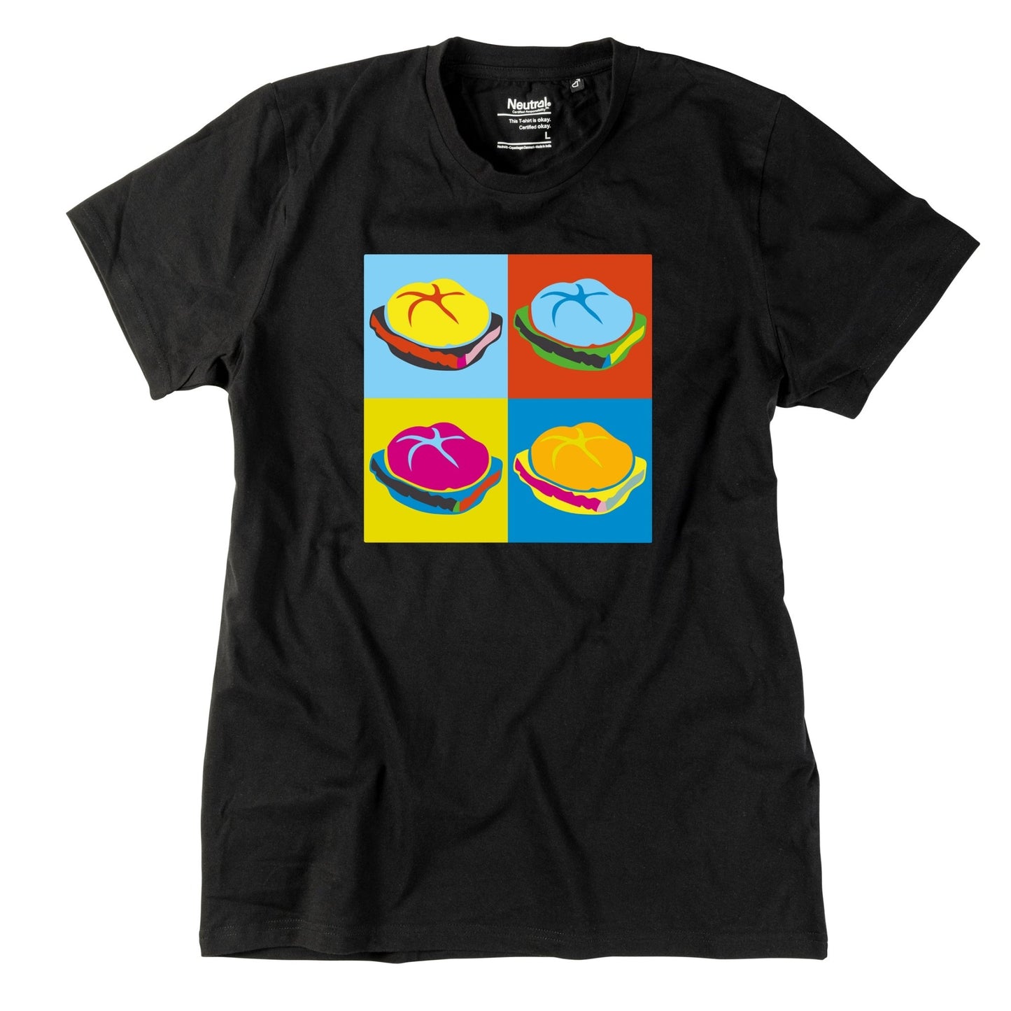 Herren - Shirt "Popart Leberkas" - meinherzschlag.de