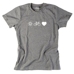 Herren-Shirt "Radl, Sun & Herzl"