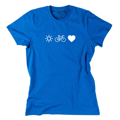 Herren - Shirt "Radl, Sun & Herzl" - meinherzschlag.de